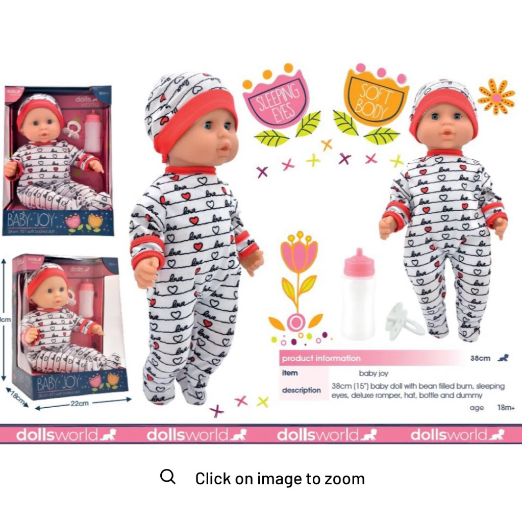 Dollsworld Little Joy Baby Doll World Boneka Bayi Peterkin