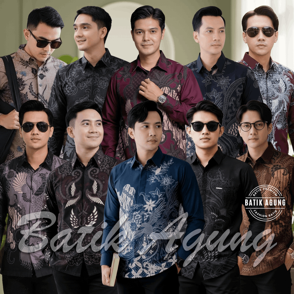 Pakaian Batik Pria Modern Elegan / Baju Batik Pria Kondangan Pernikahan / Batik Pria Dewasa Remaja