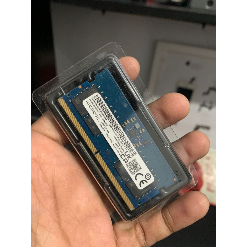 Ramaxel SO-DIMM DDR5 PC38400 4800 Mhz 12GB Lenovo Original RAM Laptop Performa Tinggi