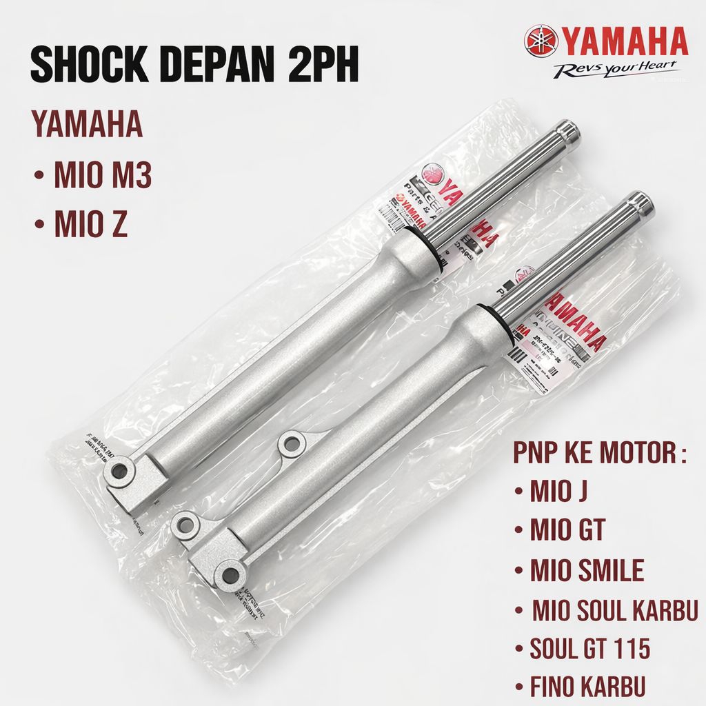Shock Depan Yamaha Mio M3 Mio Z Original As Shock Depan + Tabung Mio Shock Depan 2PH