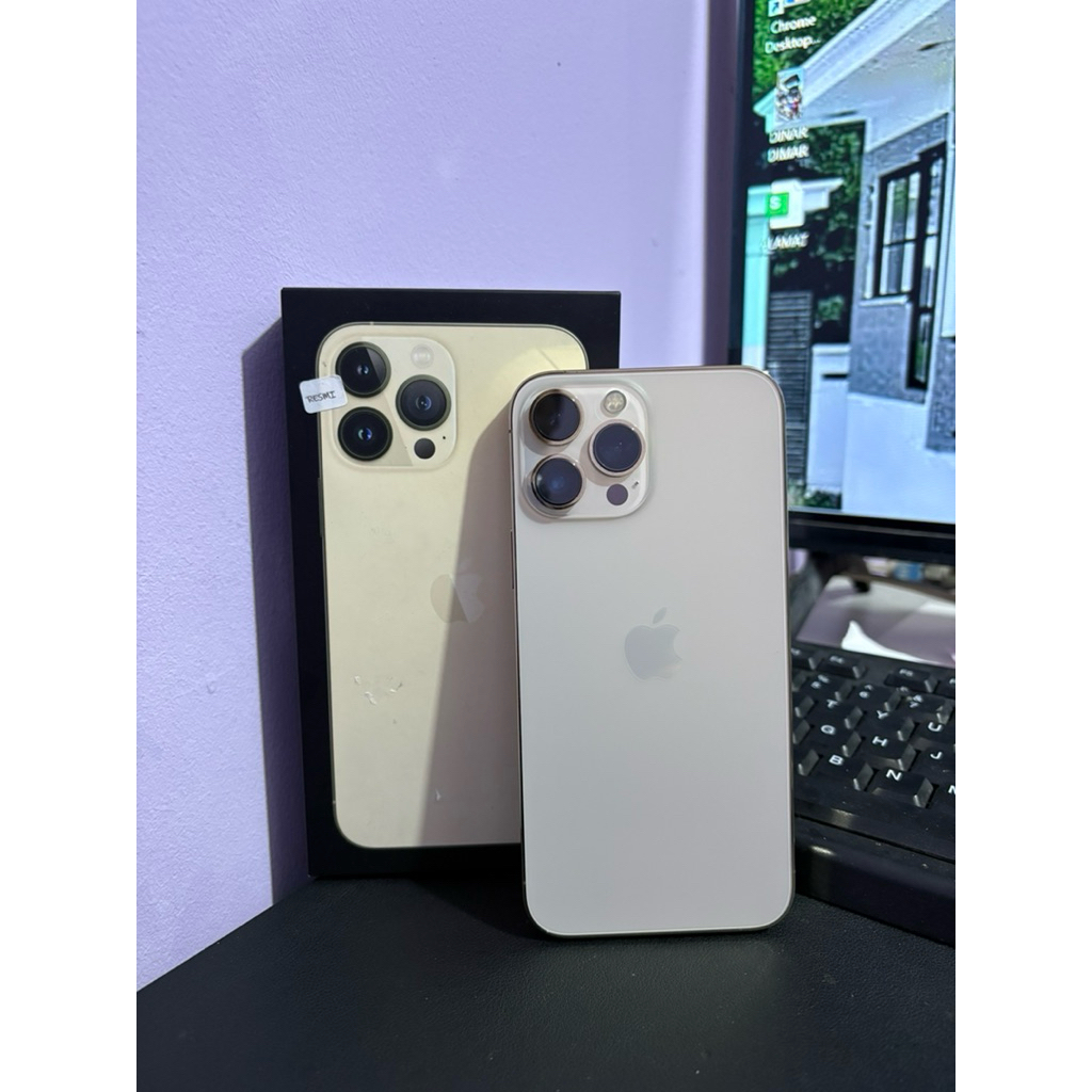 IPHONE 13 PROMAX 128GB SECOND GARANSI RESMI IBOX INDONESIA