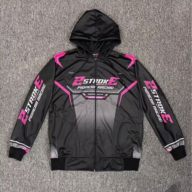PIONERR RACING - JAKET 2STROKE - JAKET MOTOR - JAKET SUNMOORI - JAKET RACING 2STROKE FULL PRINTING U