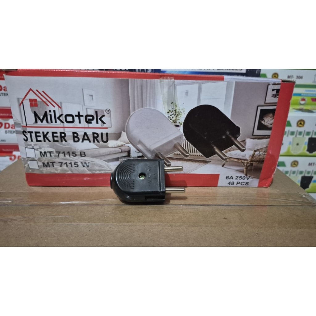 Steker gepeng jumbo mikotek SNI