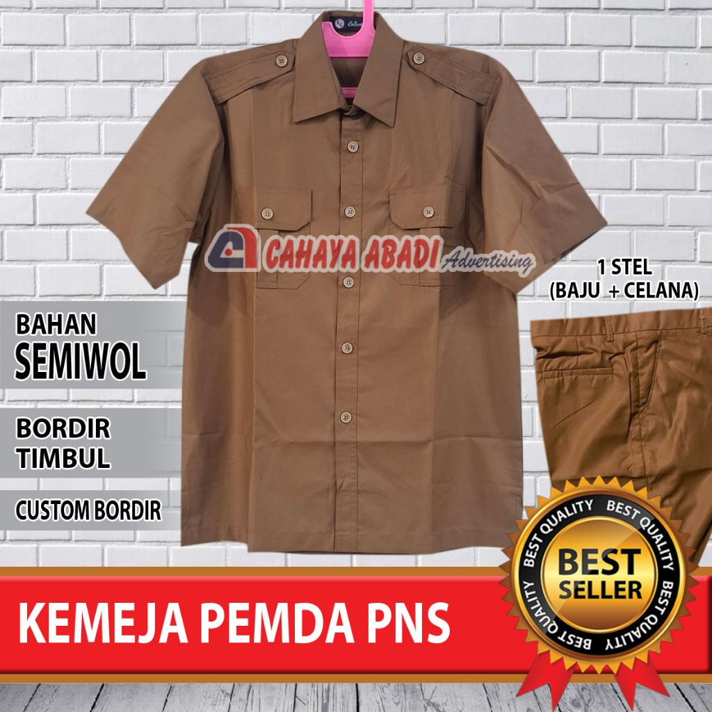Seragam PNS Pemda Pria Baju PNS Pemda Pria