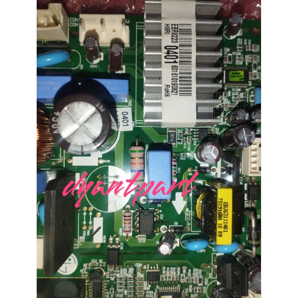 Modul Kulkas LG Inverter PCB Main EBR82230401