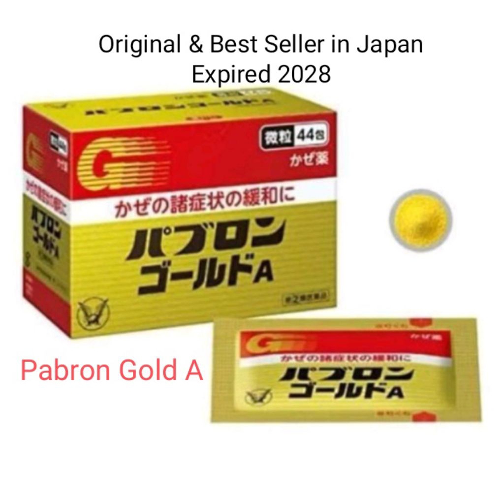 Pabron Gold A 44 Sachet Original Jpg Obat Batuk, Pilek, Tenggorokan, Demam