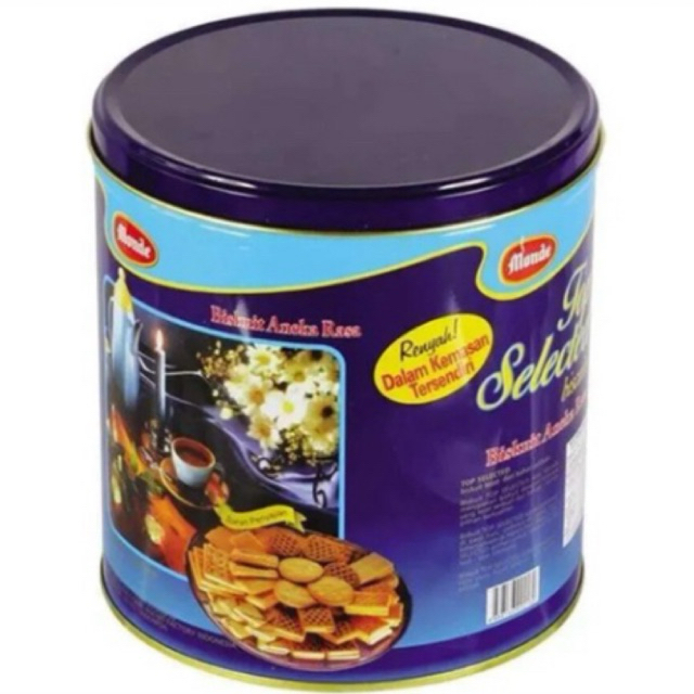 Monde Top Selected Biscuit Kaleng 450gr/Biskuit Monde Murah/ Monde Top Selected Murah/ KUE LEBARAN/K