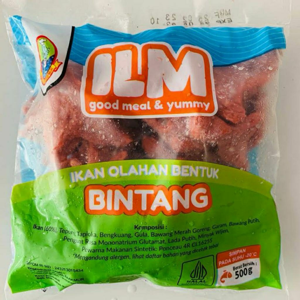ILM BINTANG LAUT 500GRAM FROZEN FOOD