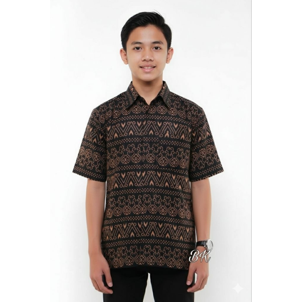 Batik anak cowok M L XL XXL Remaja  // Kemeja batik anak cowok Remaja // Baju batik anak dan Remaja 