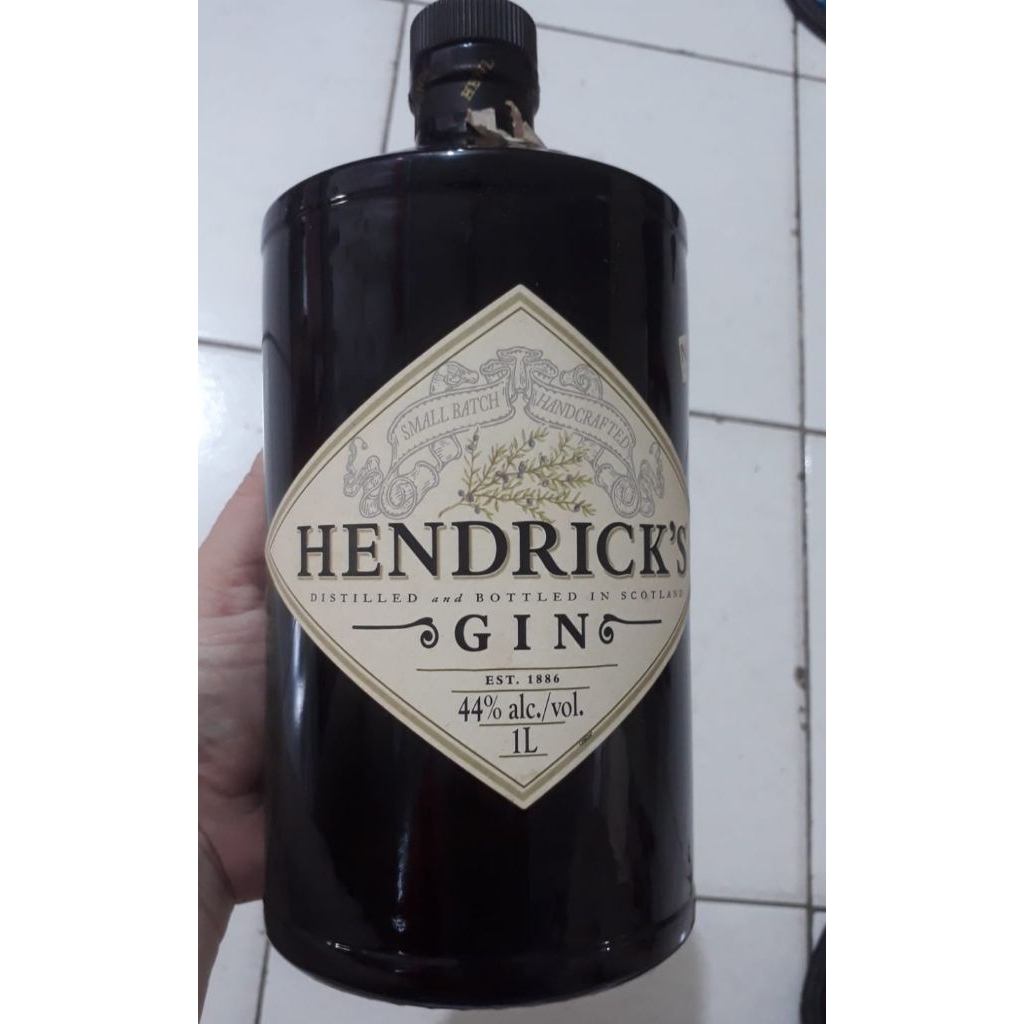 [PRELOVED] Botol Wine Kosong Hendrick's Gin 1L
