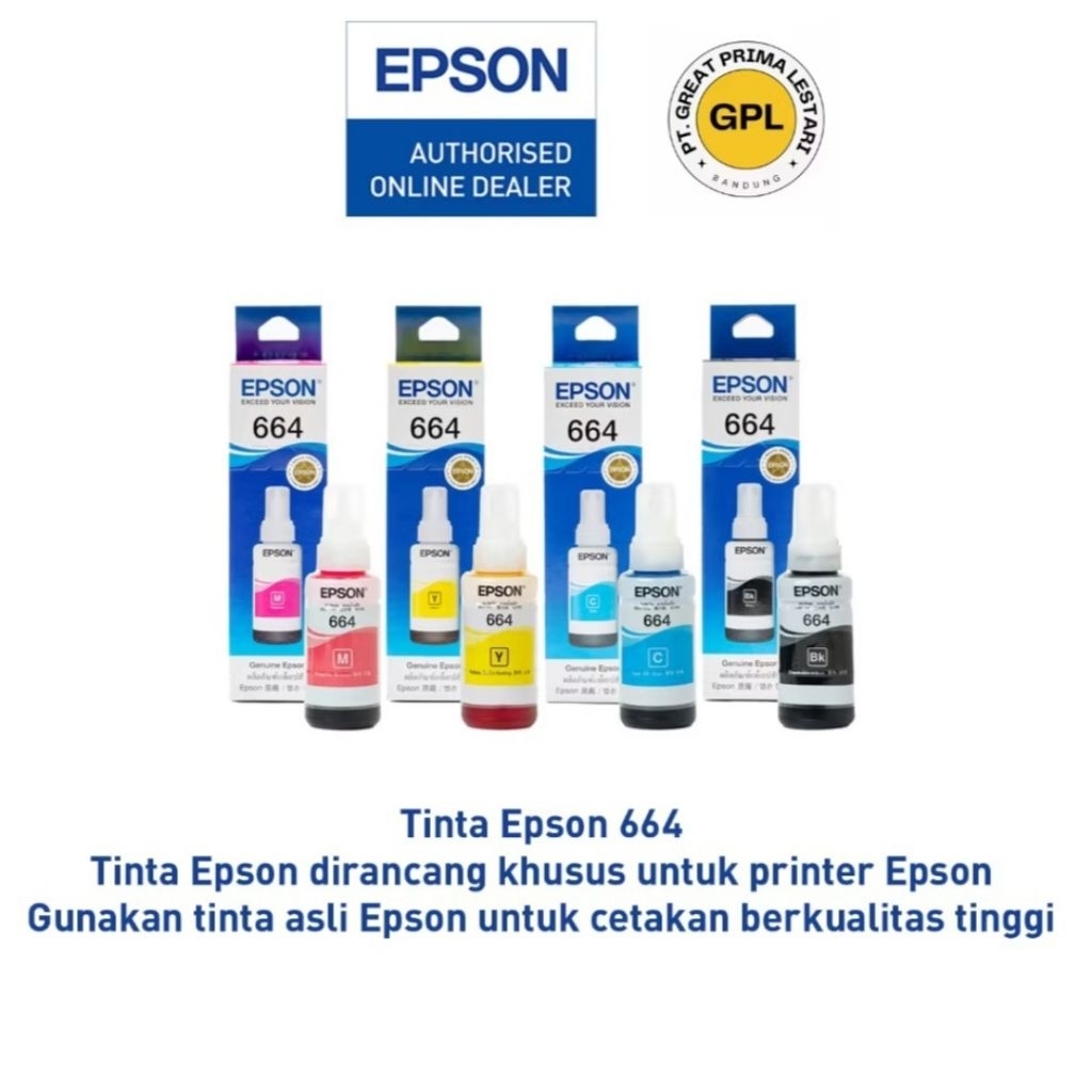 Tinta Epson 664 original 100%