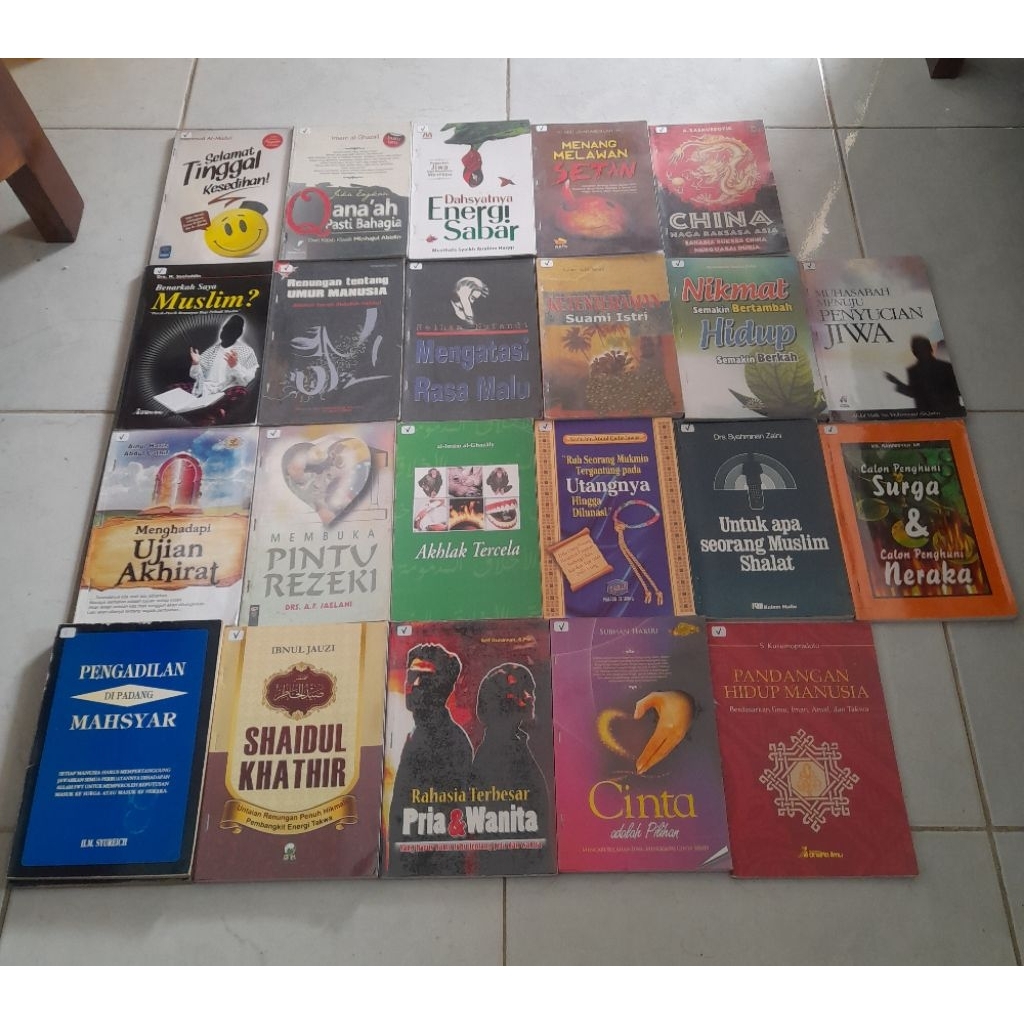 Obral Buku Agama islam dan umum - Preloved