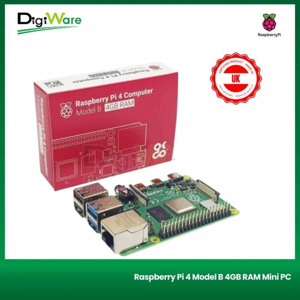 Raspberry Pi4 Raspberry Pi 4 RAM 4GB Made In UK