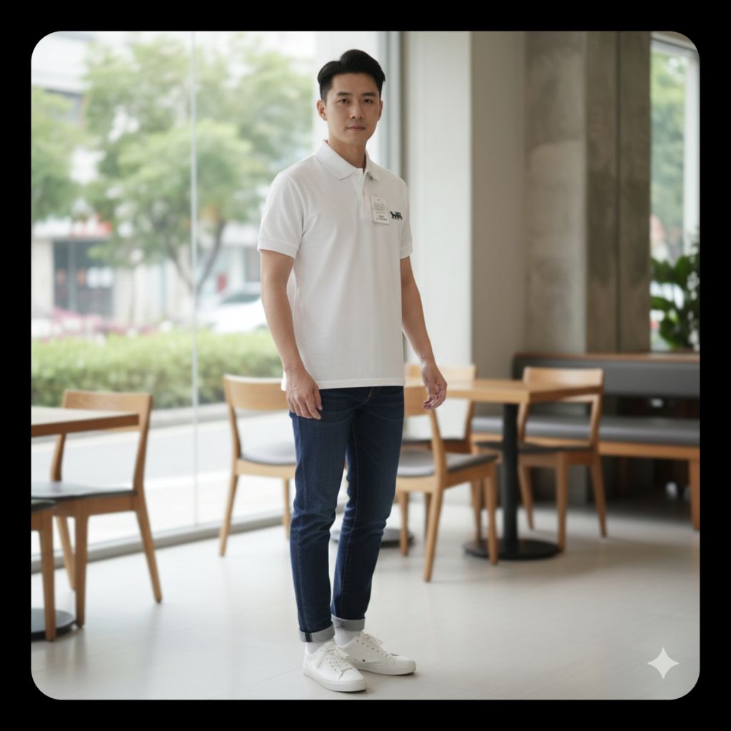 Kaos Polo Pria Remaja dan Dewasa Bahan Katun