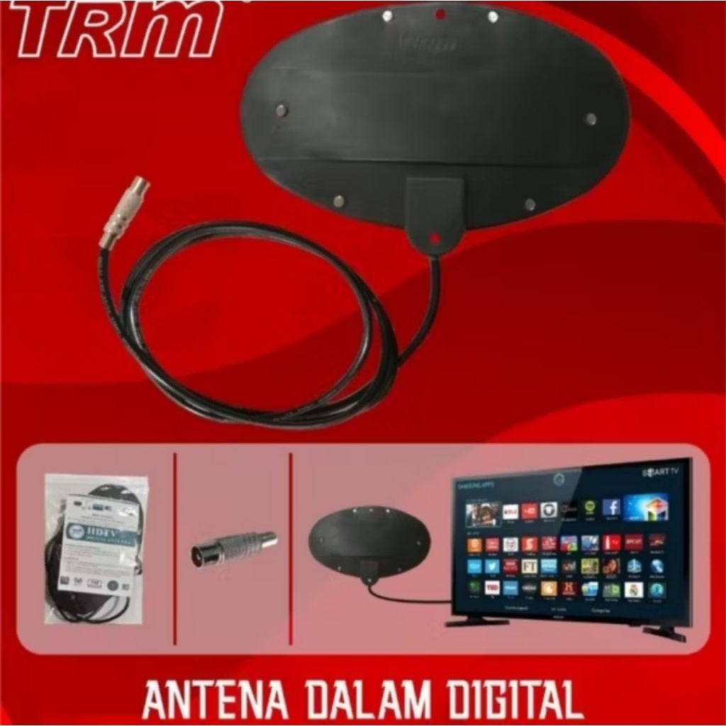 Antena Digital HDTV Oval