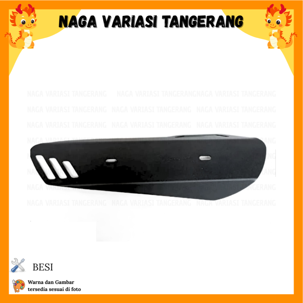 COVER KNALPOT TAMENG BESI ALL HONDA VARIO 150 VARIO 125