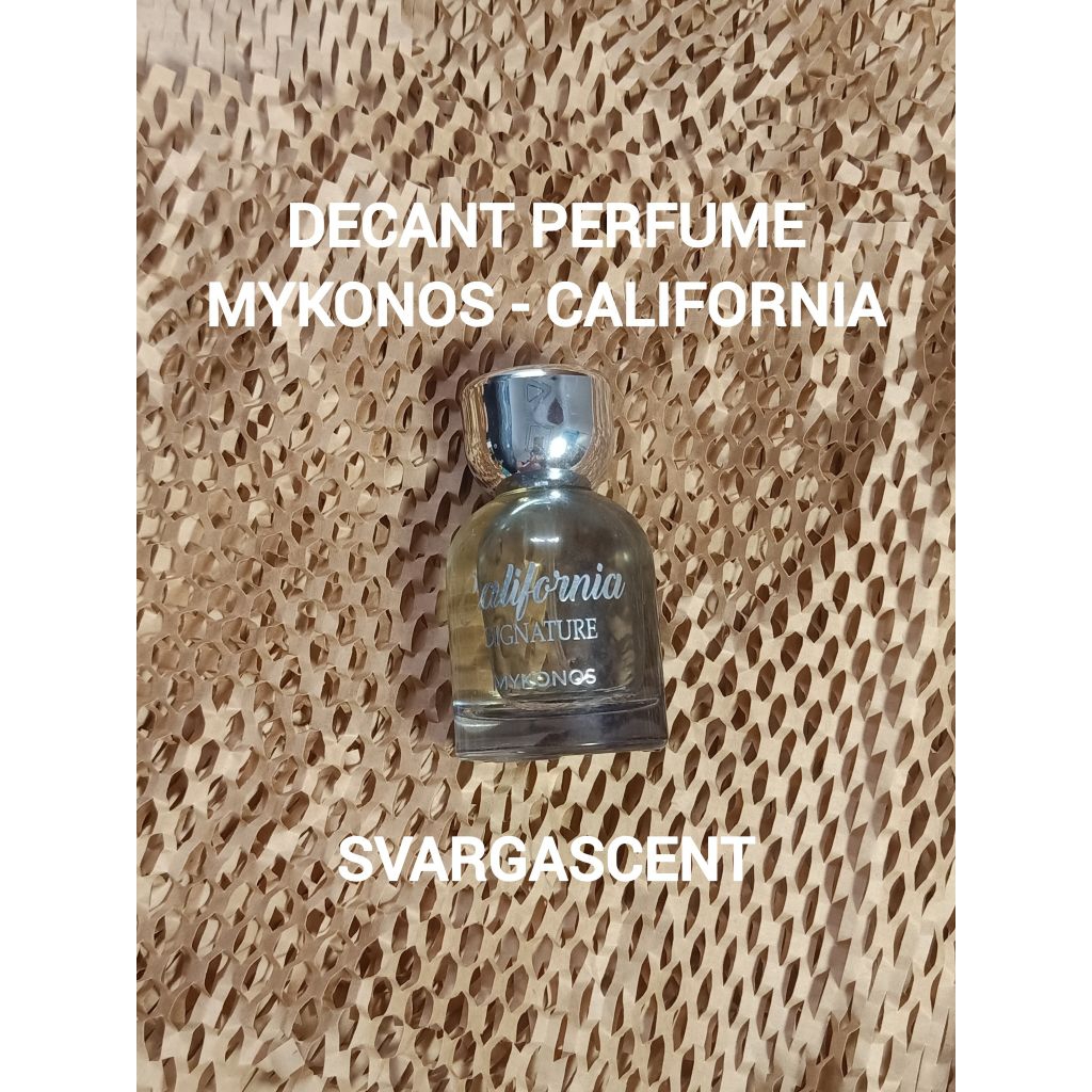 Decant Parfum Mykonos California