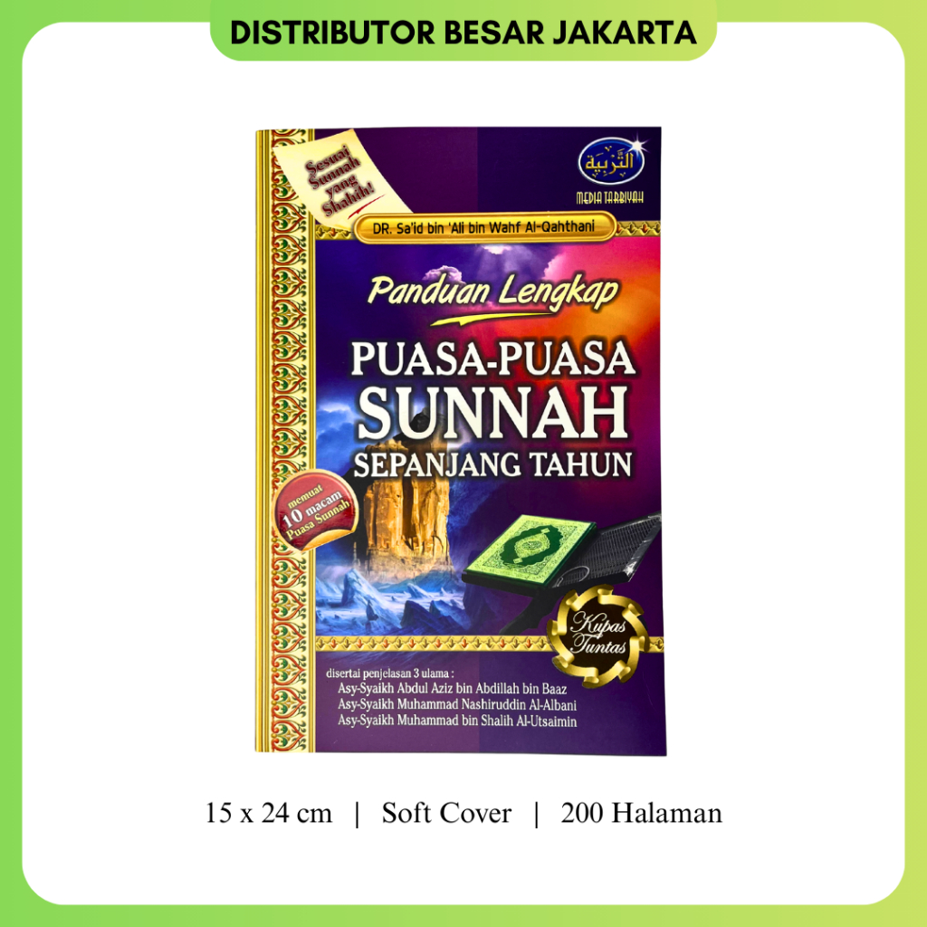 Buku Panduan Lengkap Puasa Puasa Sunnah Sepanjang Tahun Media Tarbiyah