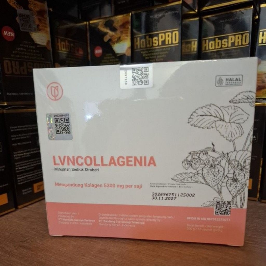PAKET PROMO ISI 10 BOX COLLAGEN LVNCOLLAGENIA