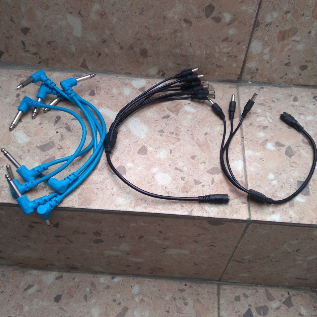 kabel efek gitar BEKAS masih bagus layak pakai