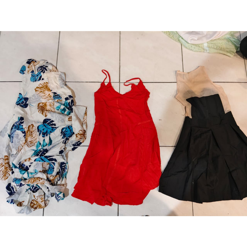 Paket Usaha 100pcs Dalam 1 Karung Baju Wanita Mix Model | Layak Jual | Grosir Reseller