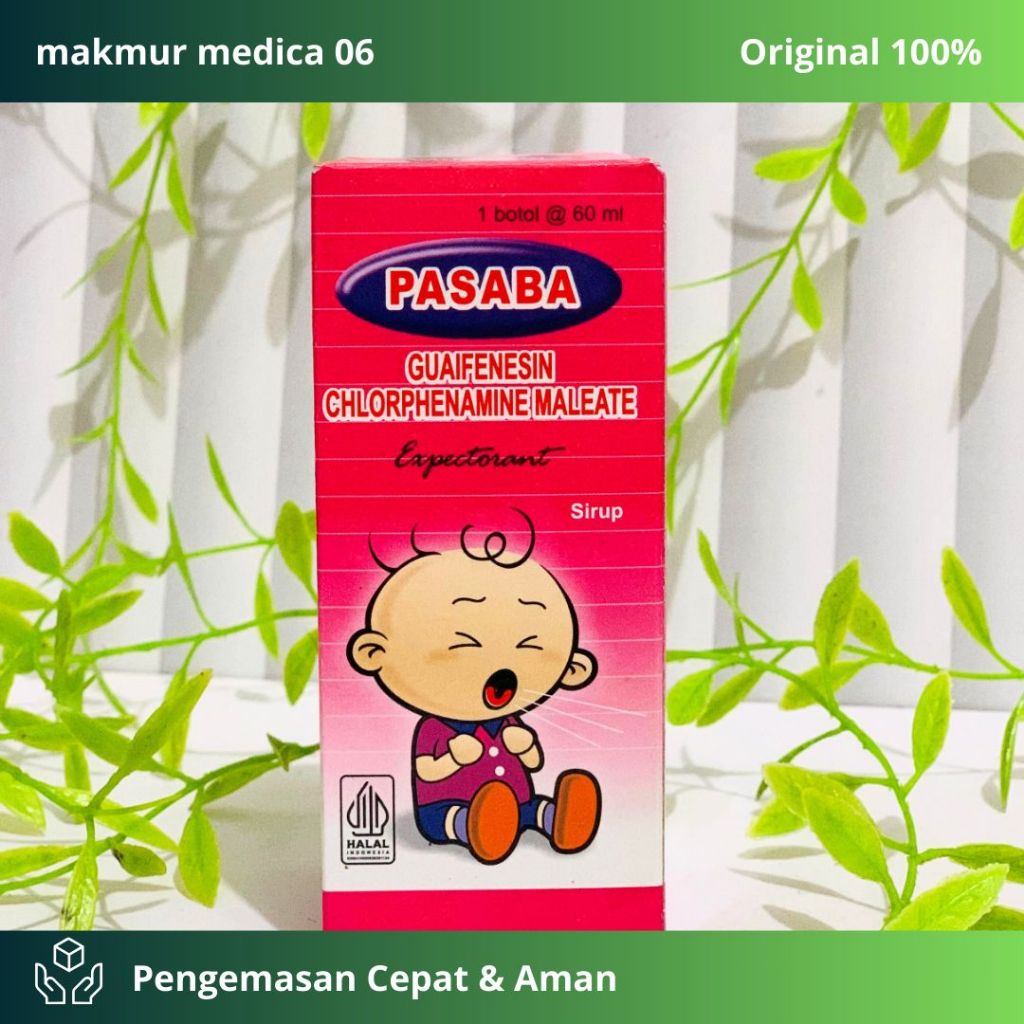 Pasaba Expectoran 60ml // obat batuk berdahak anak