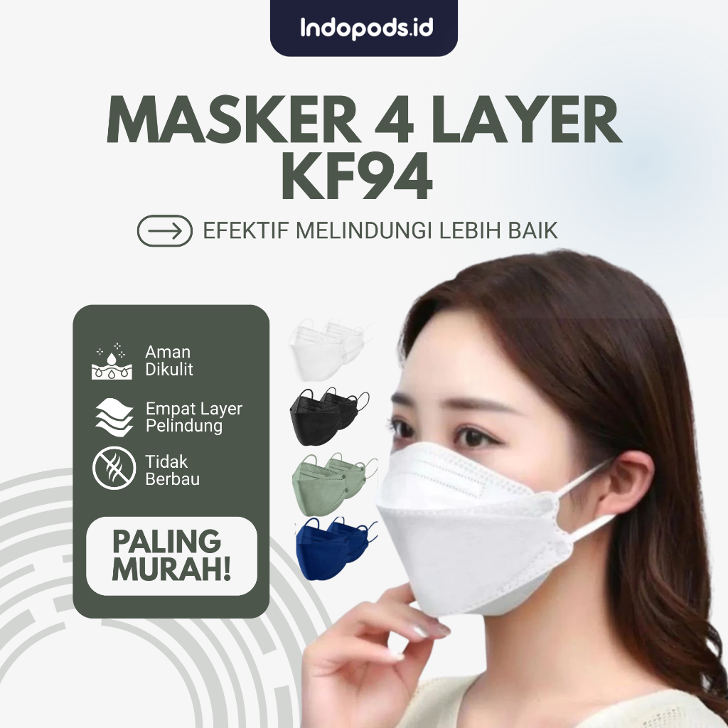 Masker KF94 Korea Masker KF 94 4Ply Masker Disposable Masker KF94 KF 94