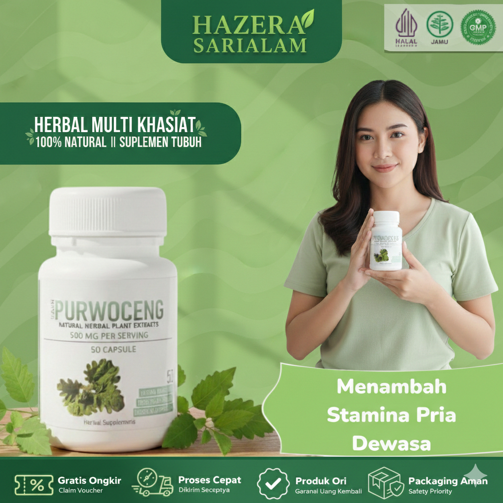 kapsul purwoceng herbal premium stamina 50 kapsul