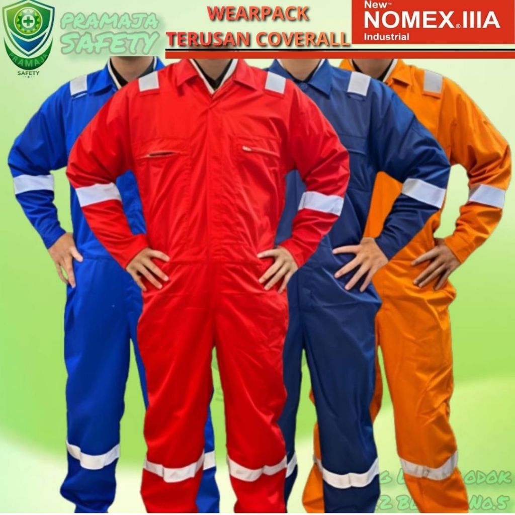 Wearpack Terusan Nomex lllA / Baju Pertamina Merah Berkualitas