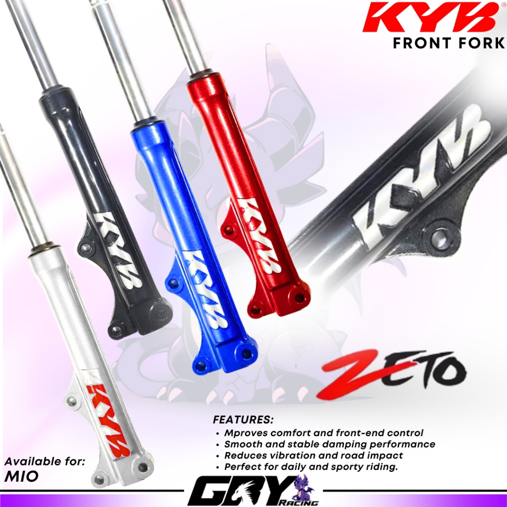 KYB Zeto Front Fork Assy Mio – Shock Depan Yamaha Mio Sporty Smile Soul Original KYB