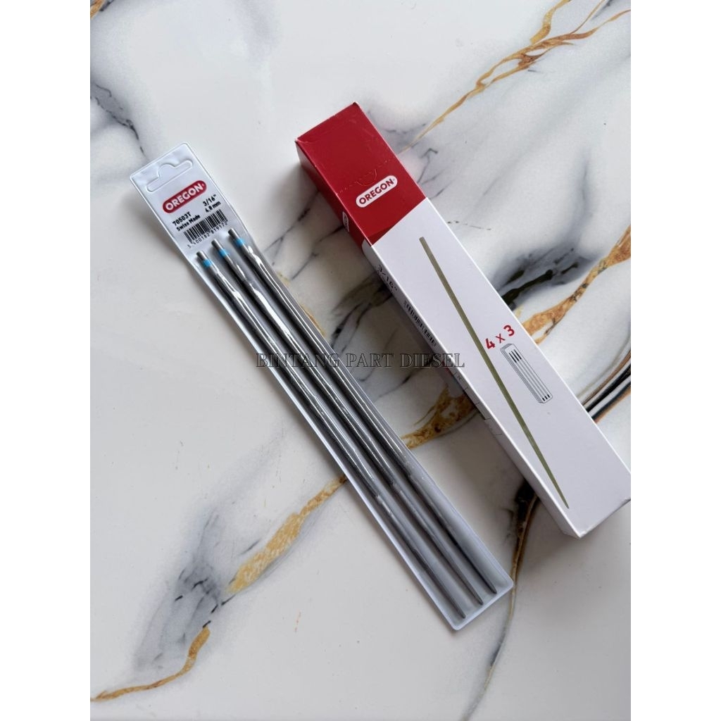 Kikir Oregon 4,8mm Bulat kikir Senso Chainsaw