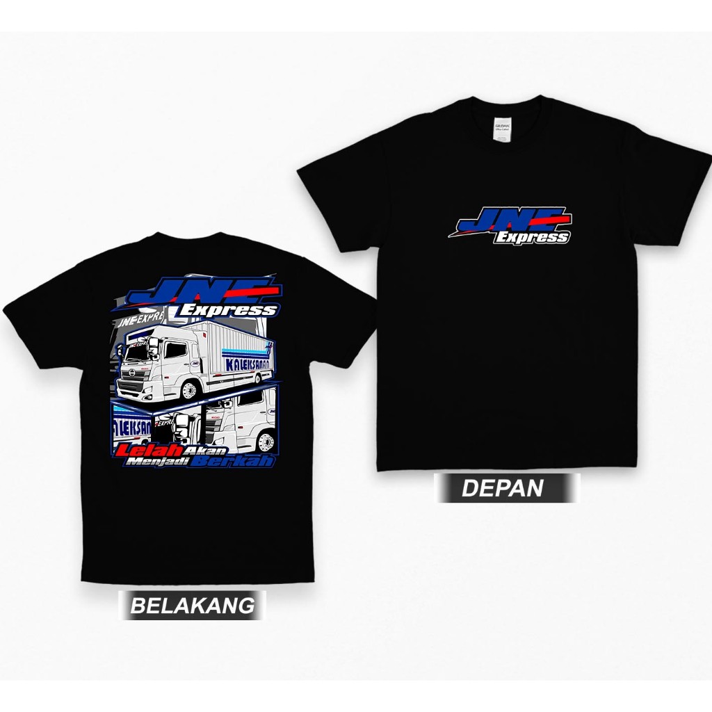 Tshirt JNE EXPRESS Kaos Kurir JNE Lengan Pendek