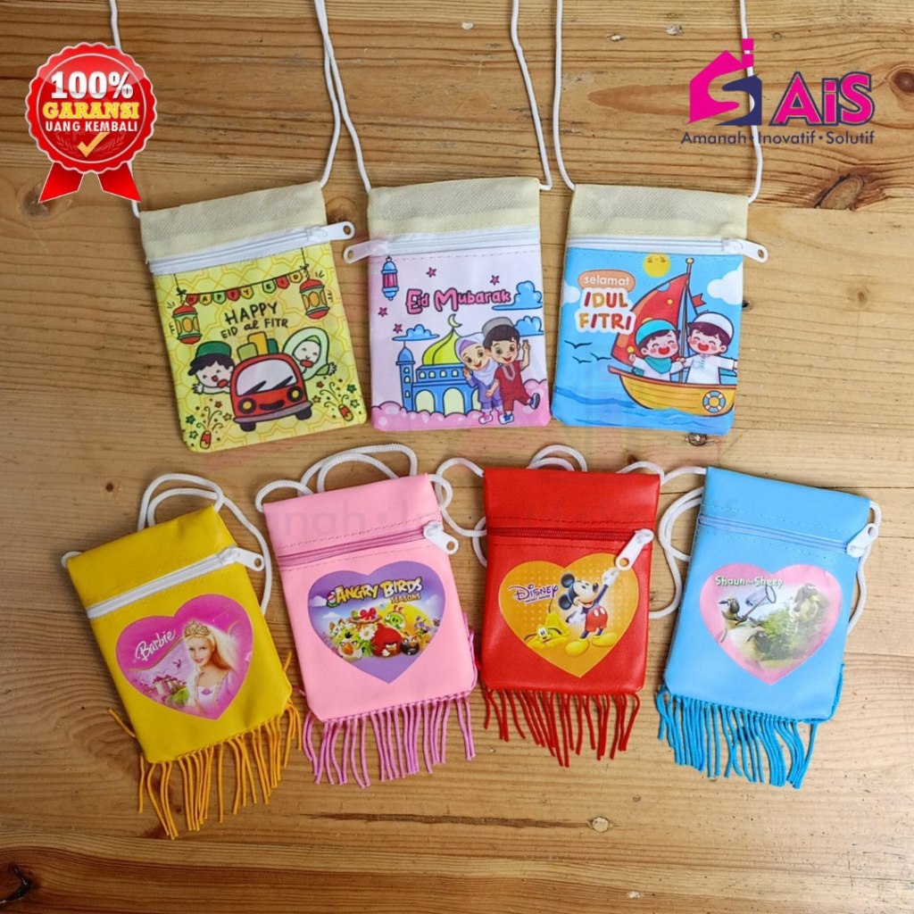 TAS SELEMPANG ANAK TAS ANGPAO ANAK TAS SELEMPANG ANGPAU DOMPET LEBARAN SLING BAG ANAK