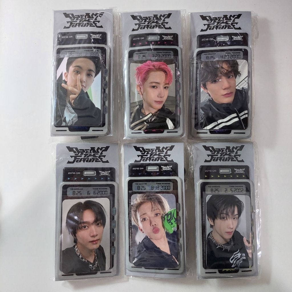 [BACA DESKRIPSI] READY STOCK UNSEALED TICKET HOLDER + LANYARD SET OFFICIAL MD TDS 4 NCT DREAM MARK R