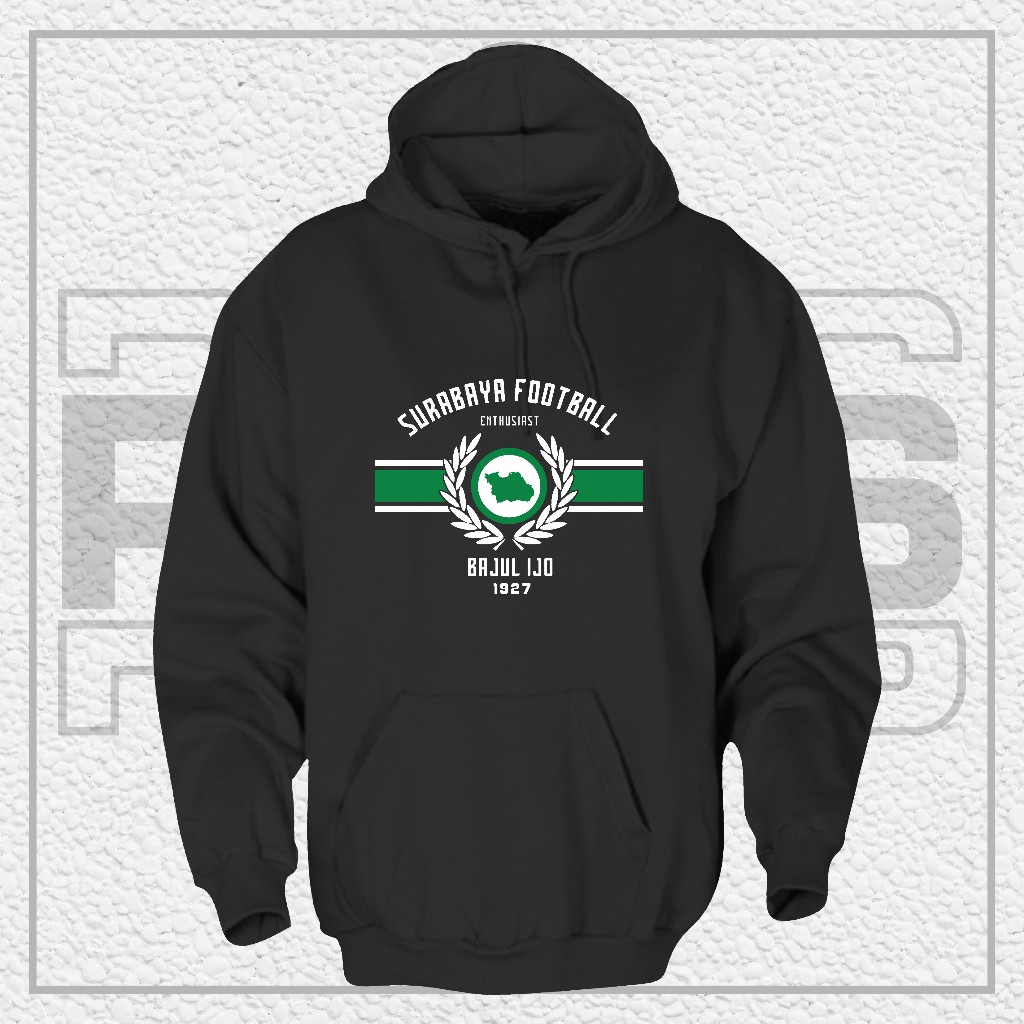 Hoodie Jaket Supporter SURABAYA FOOTBALL ENTHUSIAST || Jaket Supporter | Hooligans | PERSEBAYA SURAB