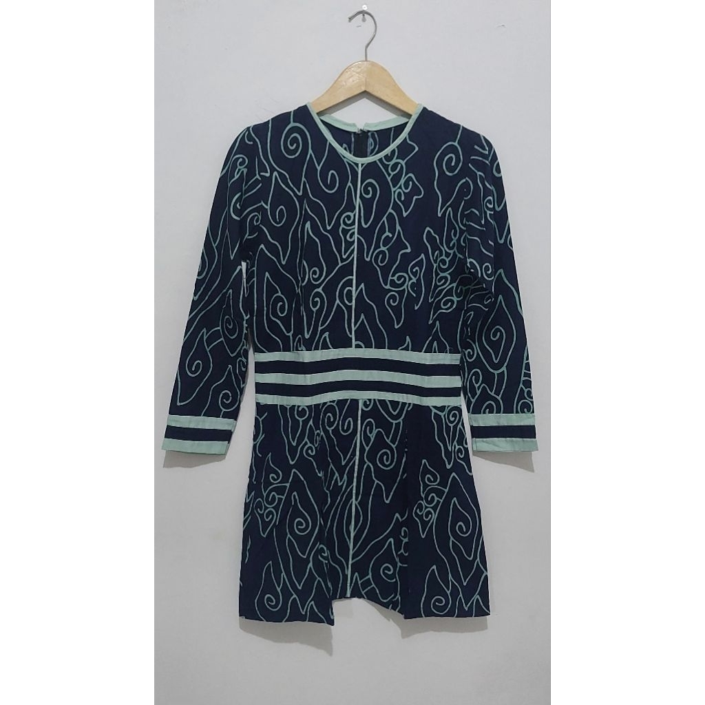 Atasan Blouse Batik Wanita Mega Mendung Premium