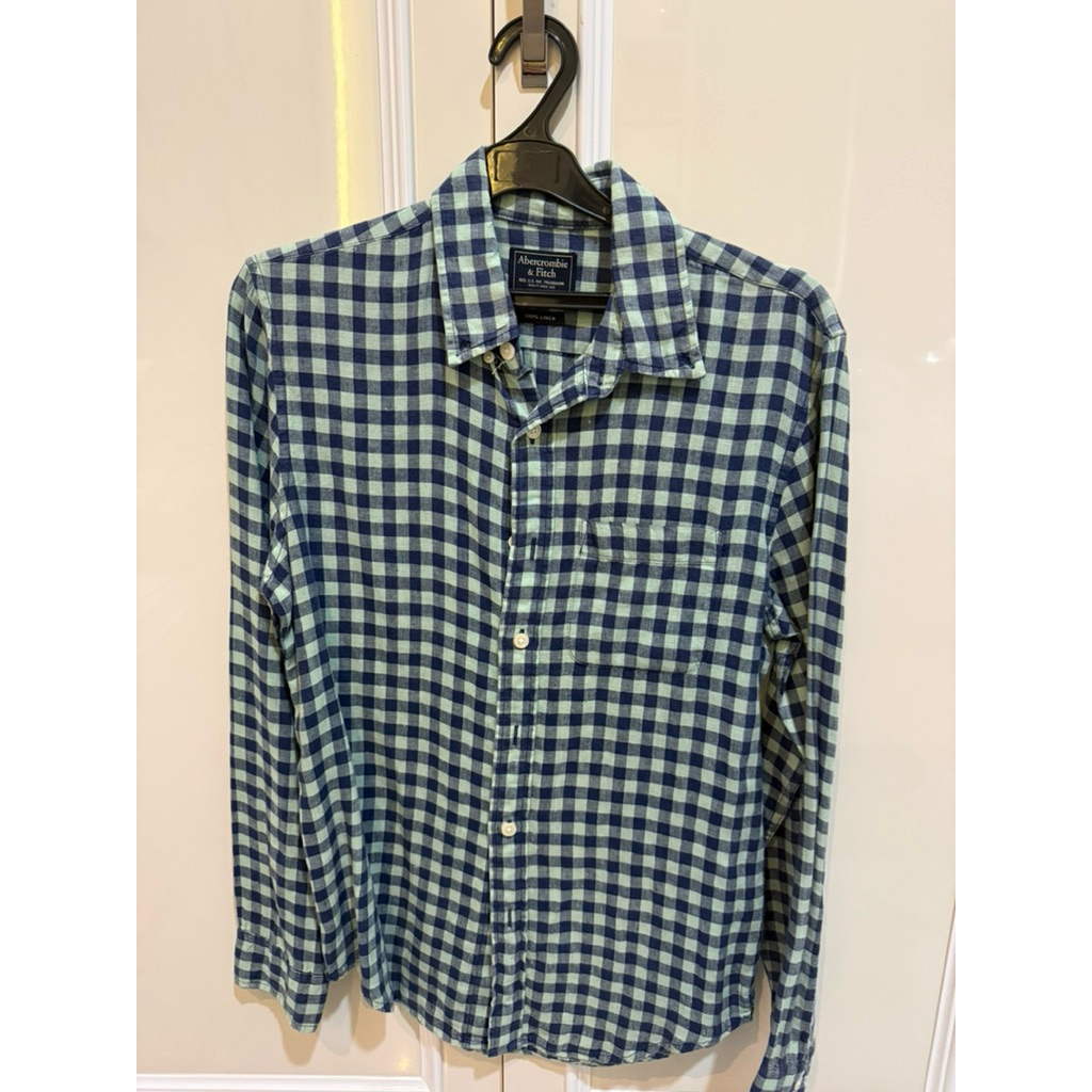 Abercrombie & Fitch Linen Men Shirt