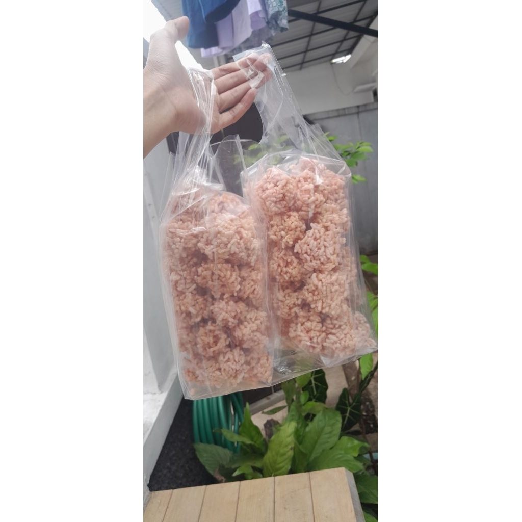 Ranginang / rengginang mini kemasan matang 500gram