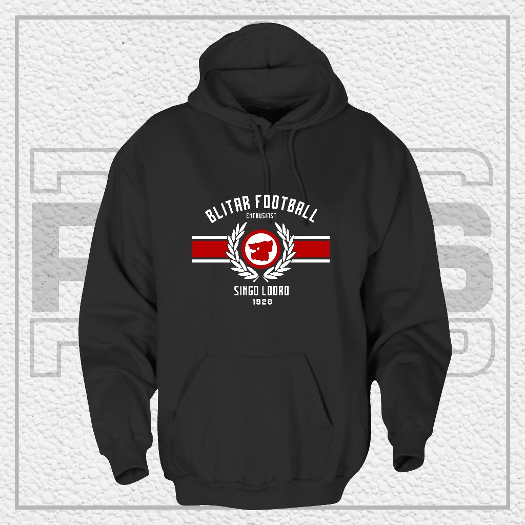 Hoodie Jaket Supporter BLITAR FOOTBALL ENTHUSIAST || Jaket Supporter | Hooligans | PSBI BLITAR