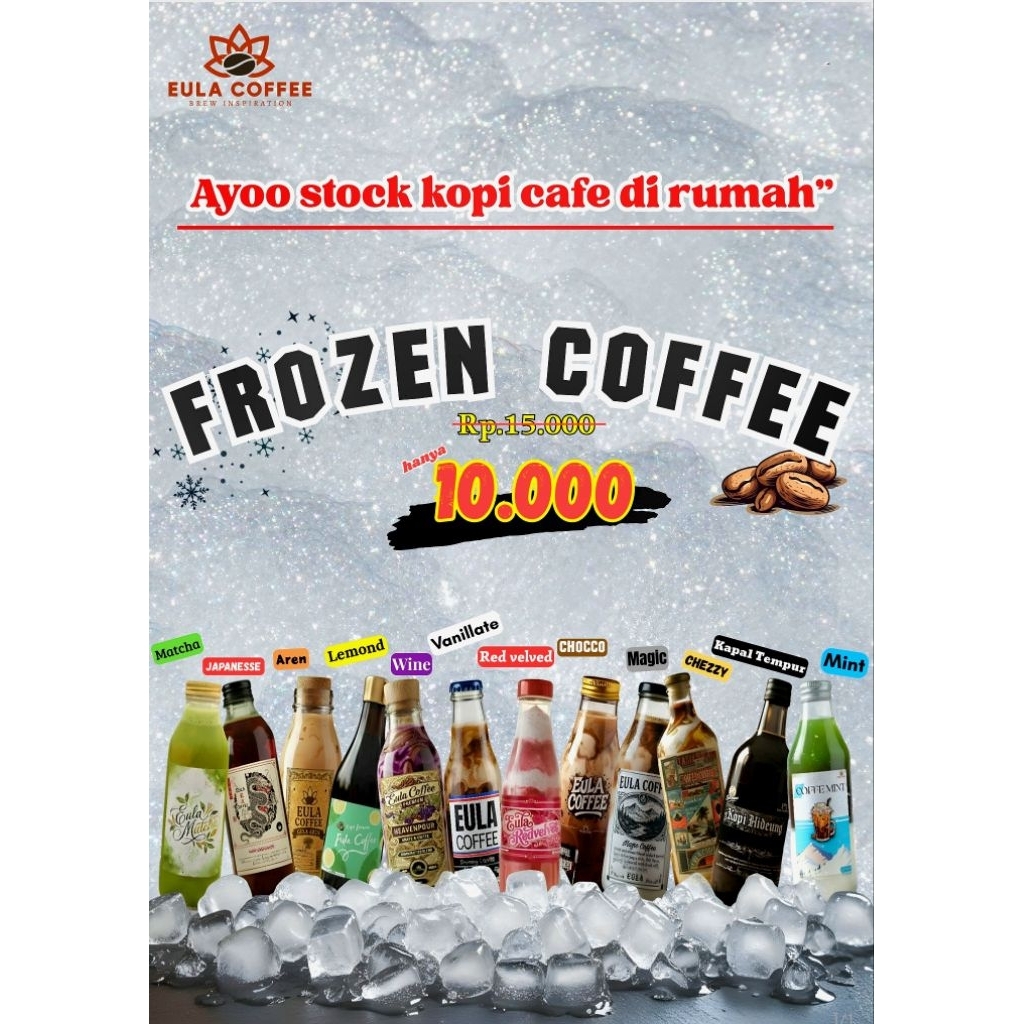 Frozen Coffee / Kopi kemasan botol