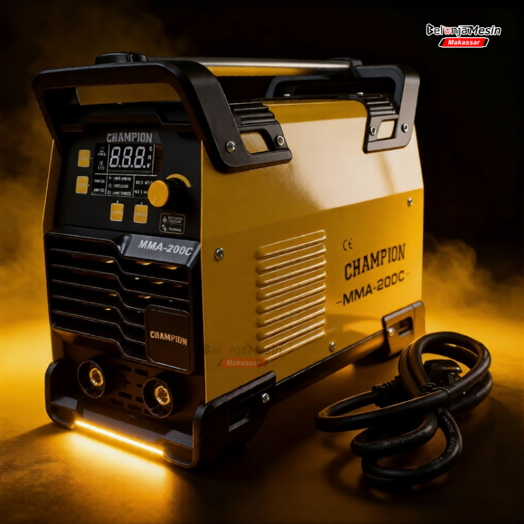 Mesin Las Inverter 200 Amper Champion MMA200IC - Mesin Las Bensin di Makassar