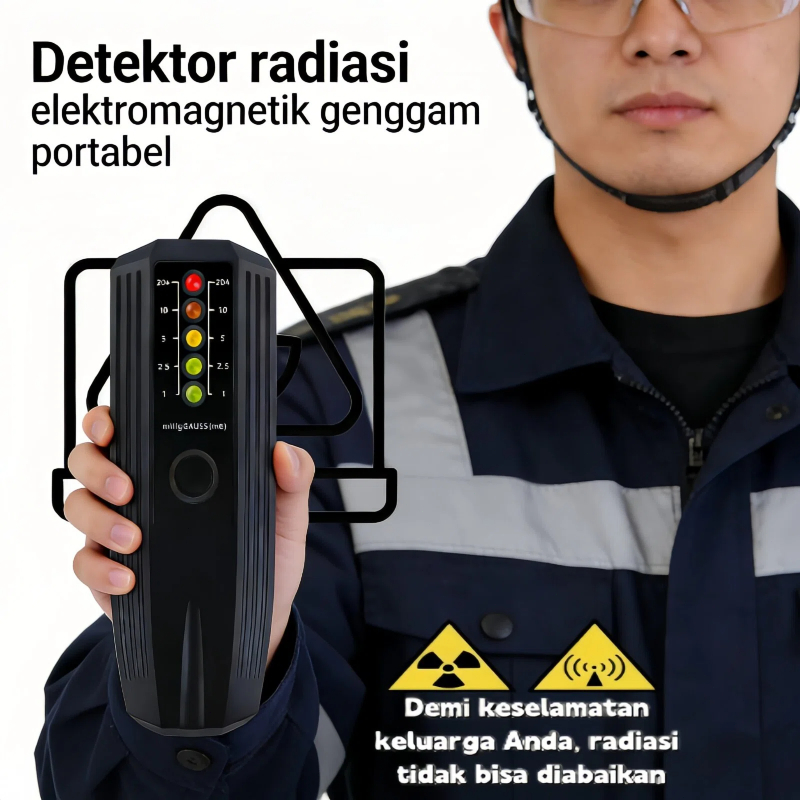 Rekomendasi populer. Detektor radiasi elektromagnetik genggam portabel, pengukur intensitas radiasi 