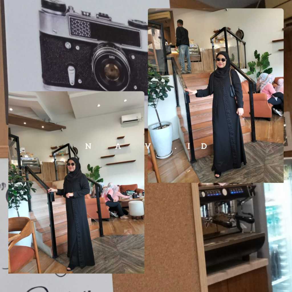 Aisya - Abaya Renda Mewah / Gamis Hitam Renda / Gamis Putih Renda / Gamis Renda Elegant