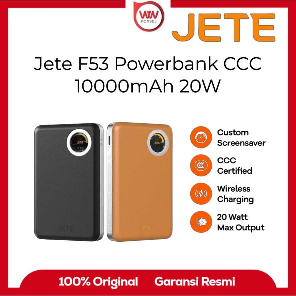 jete F53 Powerbank
