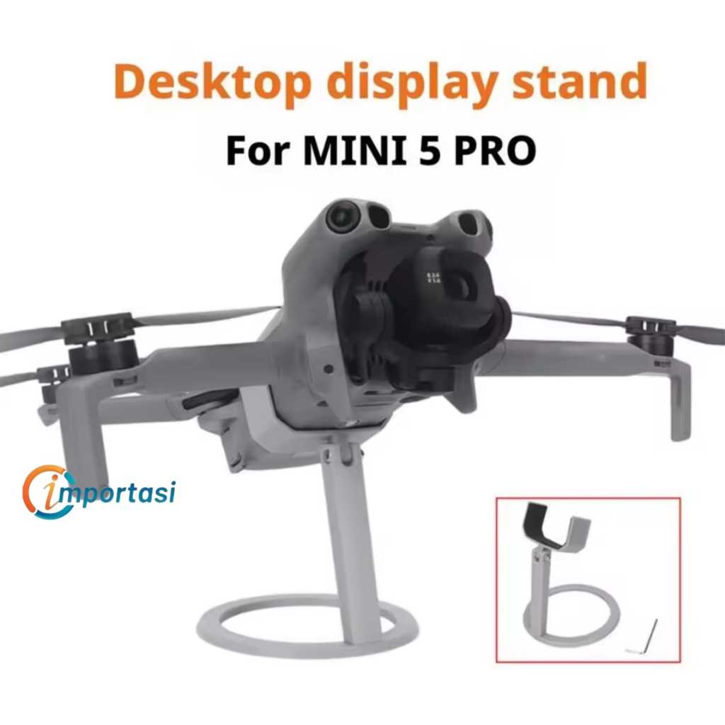 CQT Desktop Display Stand Drone for DJI MINI 5 PRO Docking Pajangan Etalase Meja