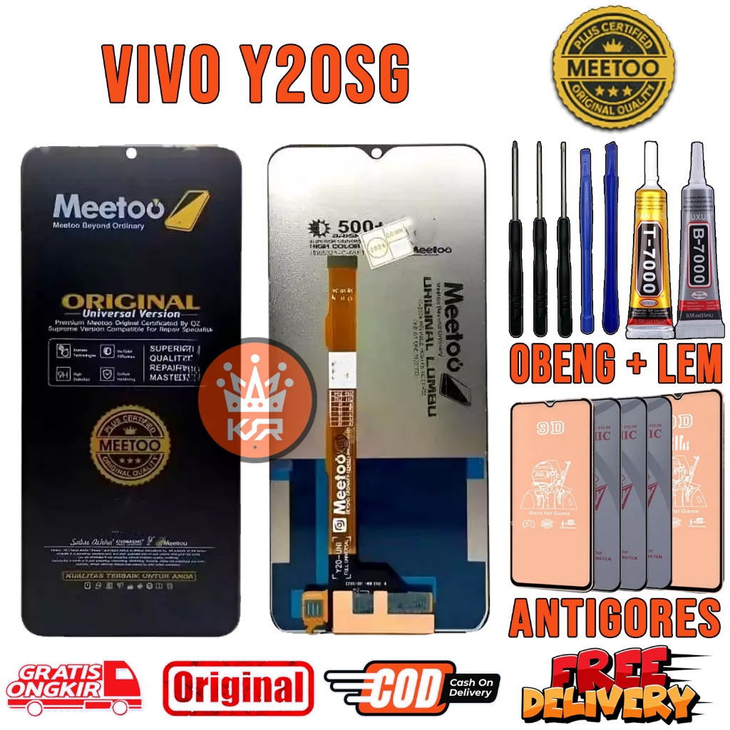 Lcd Touchscreen VIVO Y20SG ORI MEETO Original OEM Quality Lcd Touchscreen Fullset
