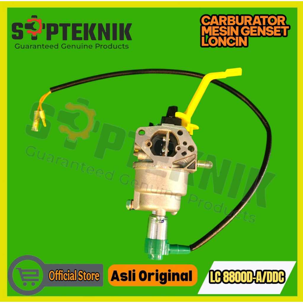Karburator Mesin Genset LC8800D-A Loncin