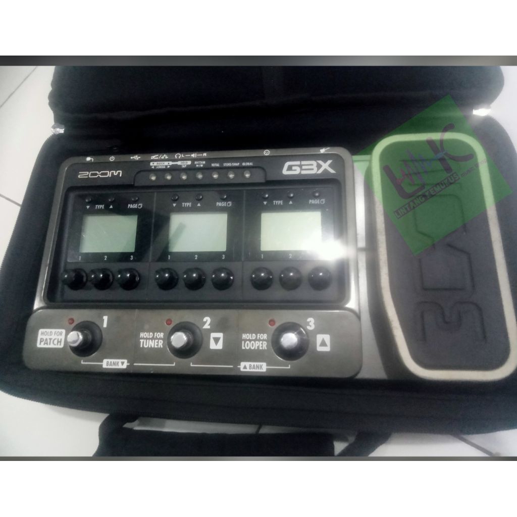 Zoom G3X gitar effect