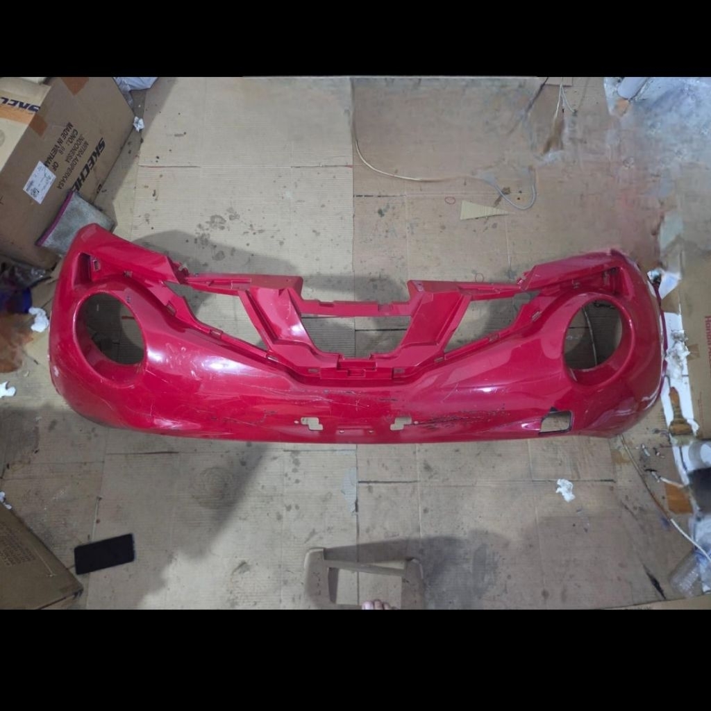 Bemper depan nissan juke original merah
