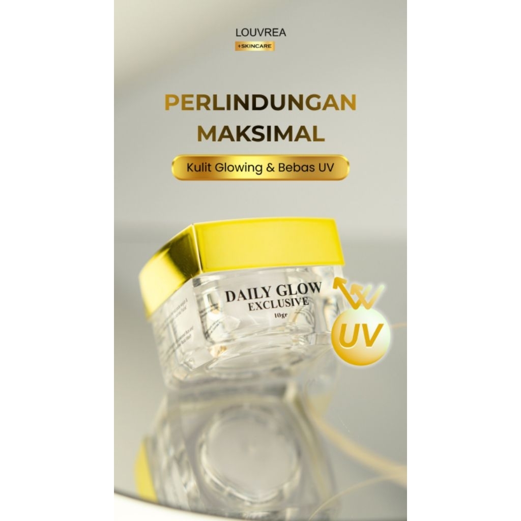 LOUVREA cream siang/Daily Glow Louvrea